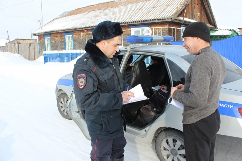 В Назарово полицейские провели оперативно-профилактическое мероприятие «Правопорядок»