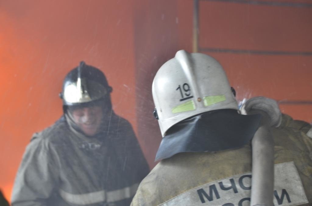Пожар на Назаровской ГРЭС в Назаровском районе 25.02.2023